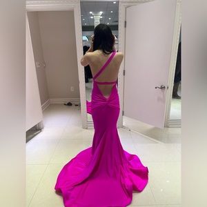 HOT PINK JESSICA ANGEL DRESS